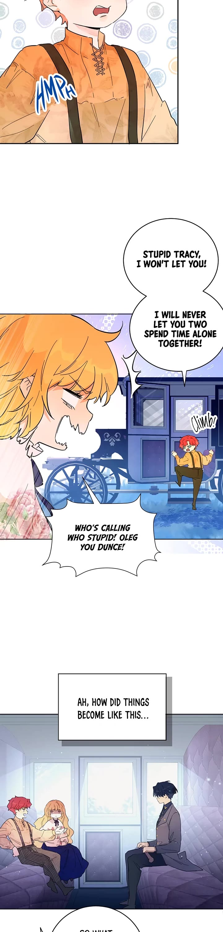 Becoming the Queen at the Age of Six Chapter 28 page 9 - Chapter 28: Cat's Eye Town: Roadblock