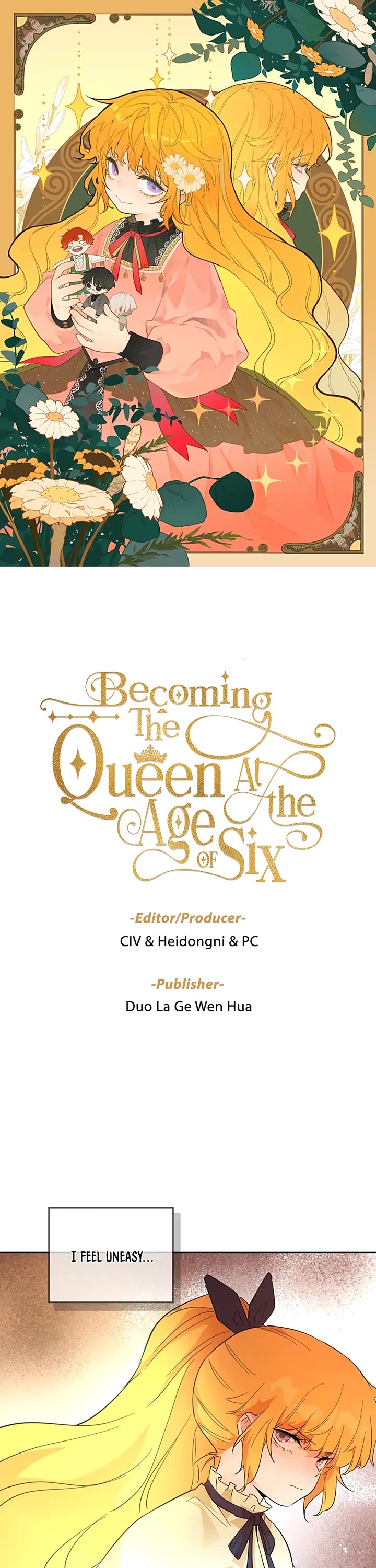 Becoming the Queen at the Age of Six Chapter 29 page 1 - Chapter 29: Cat’s Eye Town: A Catastrophic Fire