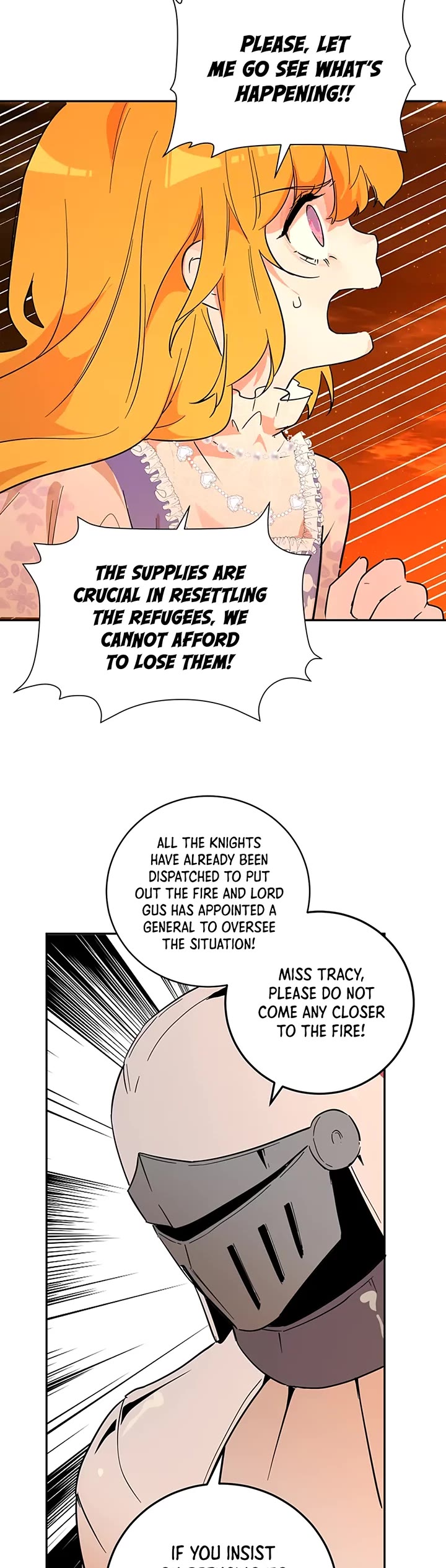 Becoming the Queen at the Age of Six Chapter 29 page 34 - Chapter 29: Cat’s Eye Town: A Catastrophic Fire