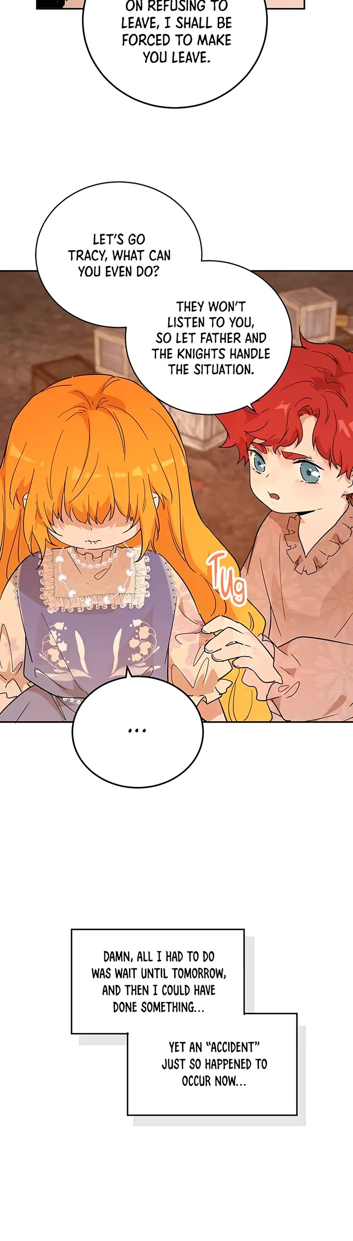 Becoming the Queen at the Age of Six Chapter 29 page 35 - Chapter 29: Cat’s Eye Town: A Catastrophic Fire