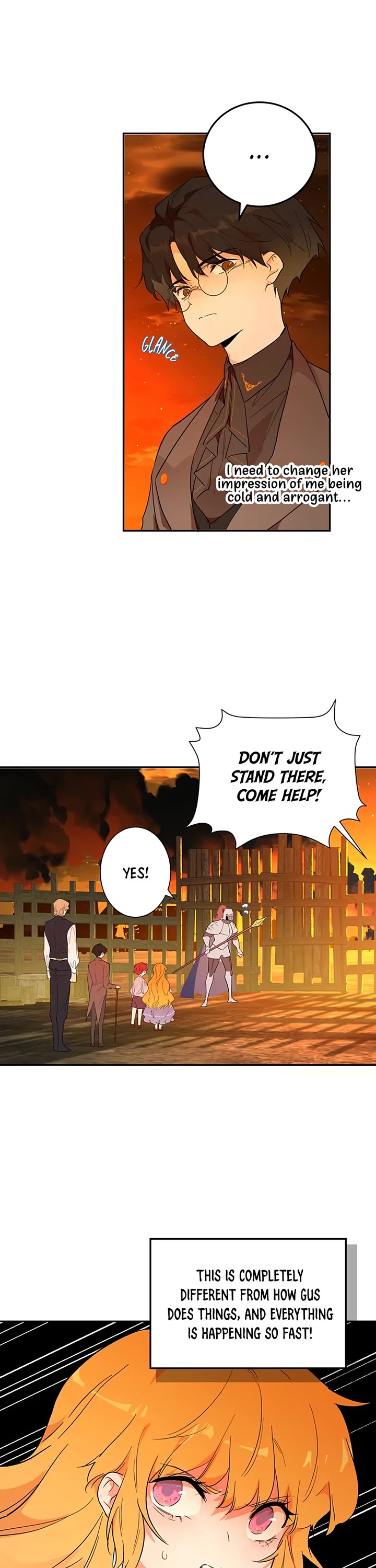 Becoming the Queen at the Age of Six Chapter 29 page 36 - Chapter 29: Cat’s Eye Town: A Catastrophic Fire