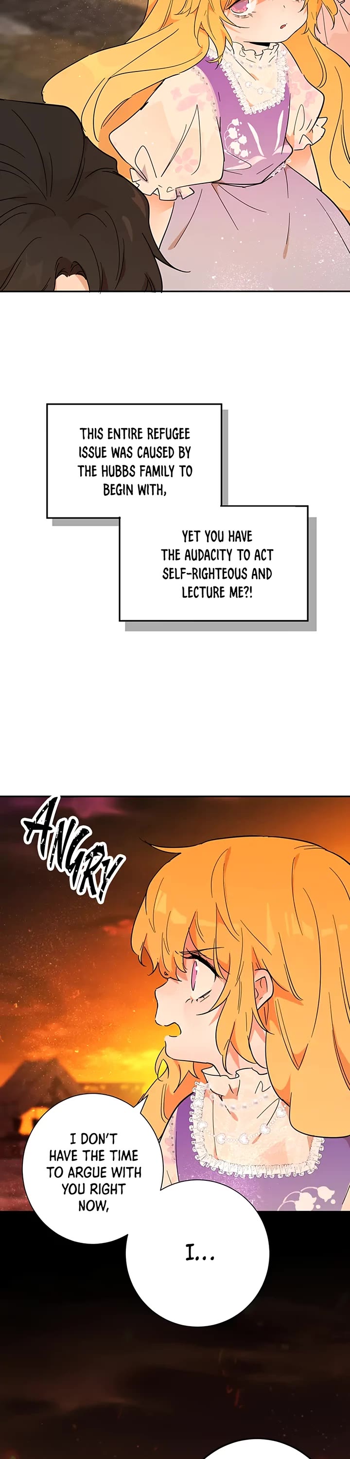Becoming the Queen at the Age of Six Chapter 29 page 38 - Chapter 29: Cat’s Eye Town: A Catastrophic Fire