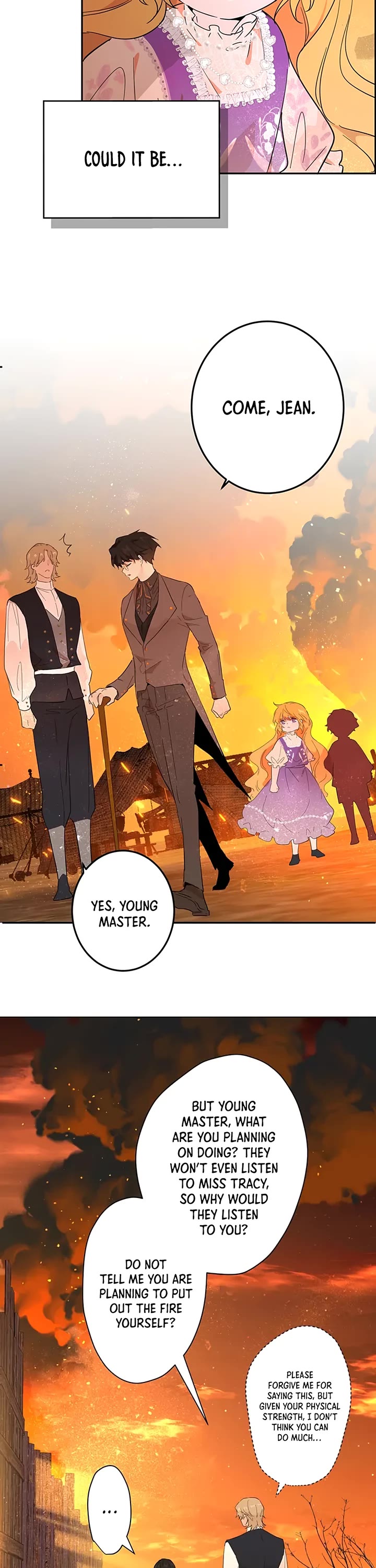 Becoming the Queen at the Age of Six Chapter 29 page 41 - Chapter 29: Cat’s Eye Town: A Catastrophic Fire