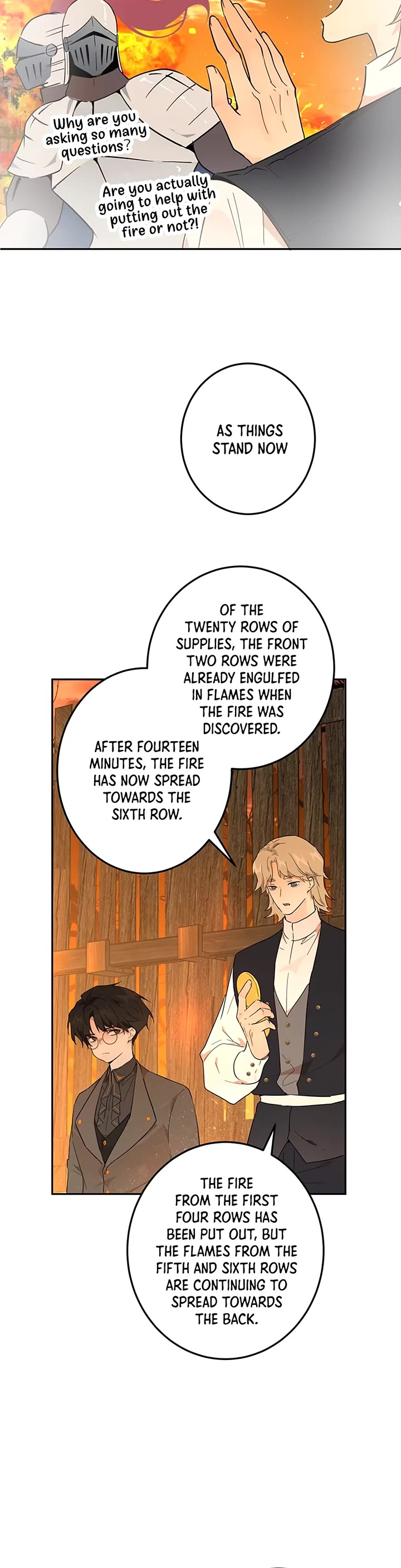 Becoming the Queen at the Age of Six Chapter 29 page 45 - Chapter 29: Cat’s Eye Town: A Catastrophic Fire