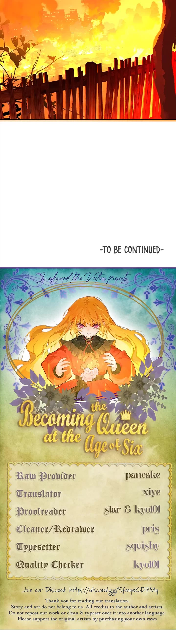 Becoming the Queen at the Age of Six Chapter 29 page 50 - Chapter 29: Cat’s Eye Town: A Catastrophic Fire