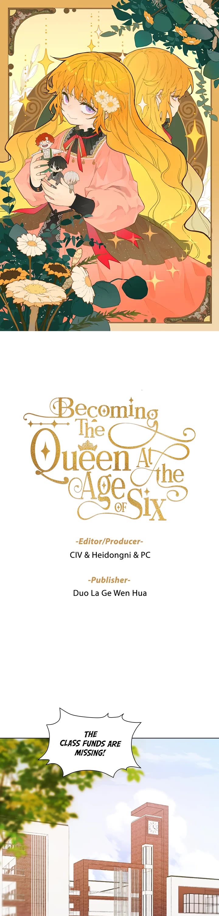 Becoming the Queen at the Age of Six Chapter 3 page 1 - Chapter 3: What kind of person is this new “Tracy”?