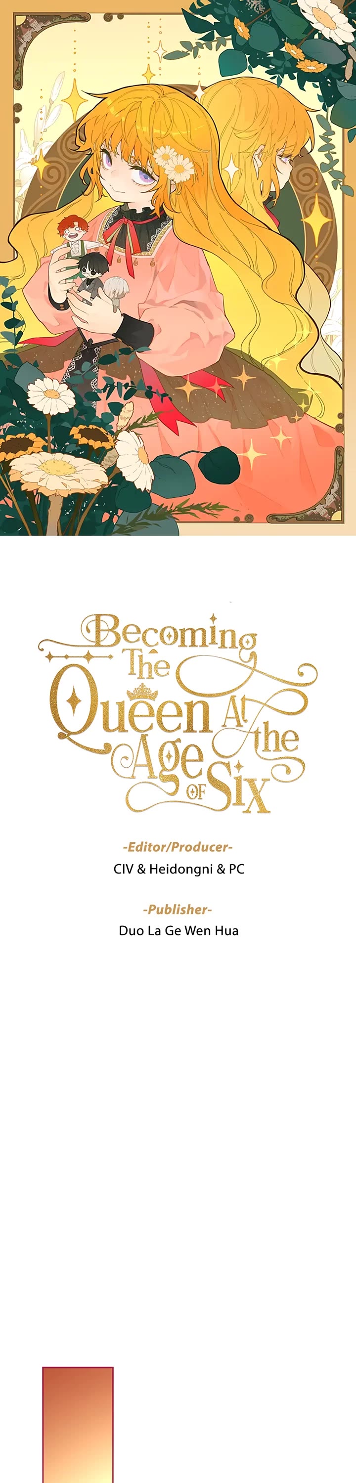 Becoming the Queen at the Age of Six Chapter 30 page 1 - Chapter 30: Cat's Eye Town: Carl
