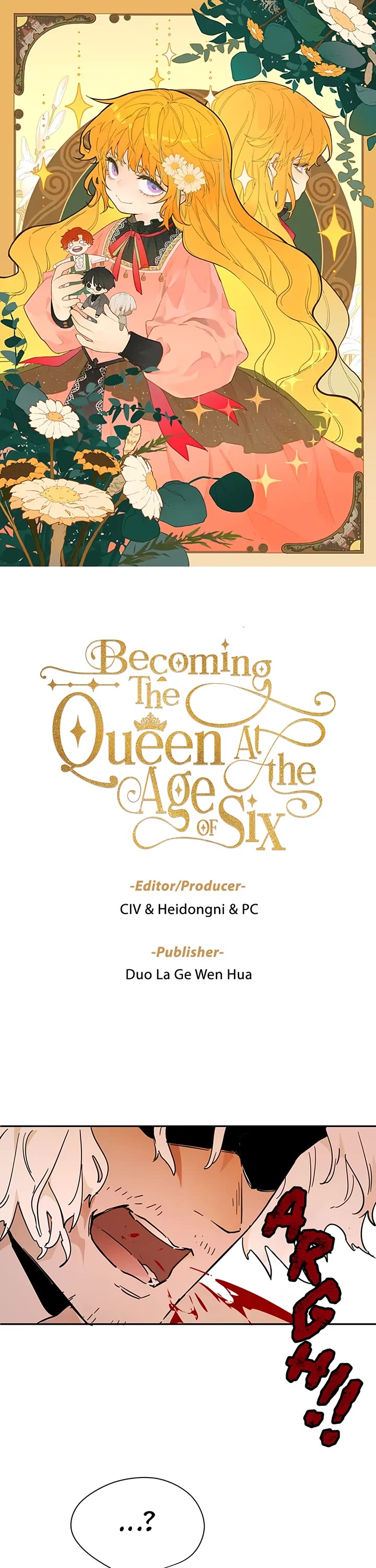 Becoming the Queen at the Age of Six Chapter 33 page 1 - Chapter 33: Fear