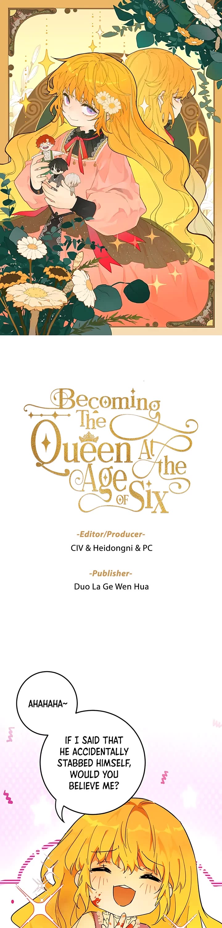 Becoming the Queen at the Age of Six Chapter 37 page 1 - Chapter 37: Cat’s Eye Town: The Real Key
