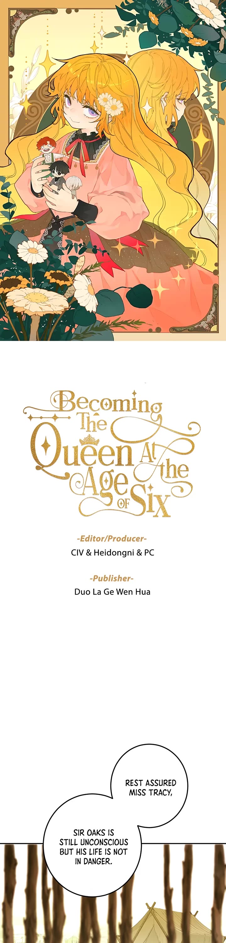 Becoming the Queen at the Age of Six Chapter 41 page 1 - Chapter 41: Cat's Eye Town: 'Mystery'