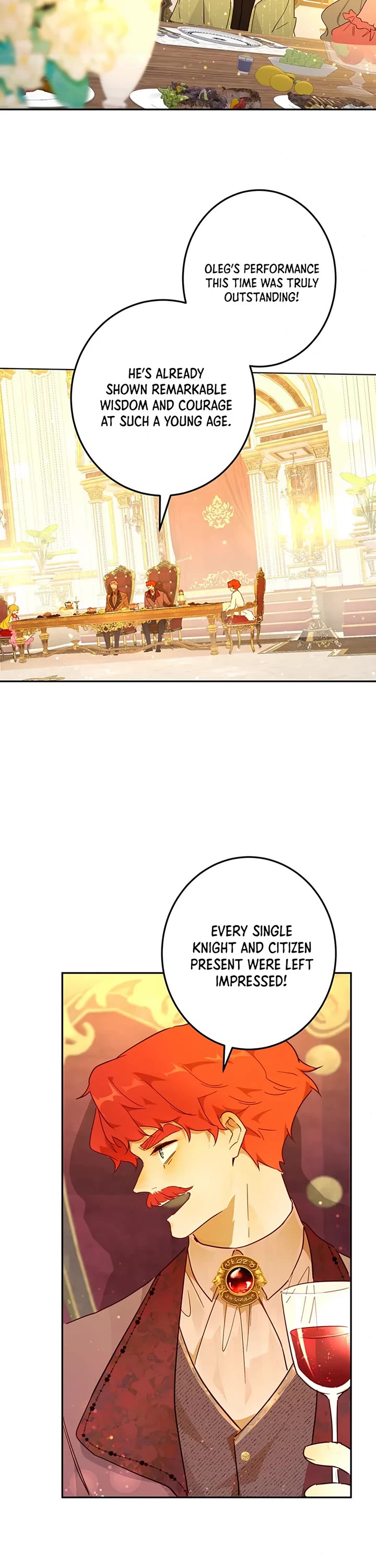 Becoming the Queen at the Age of Six Chapter 43 page 21 - Chapter 43: Victory Banquet: Opening