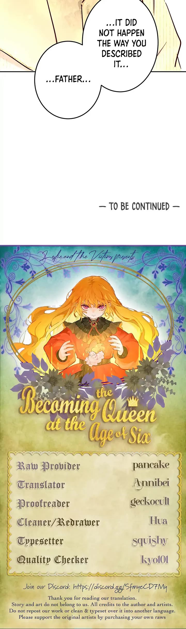 Becoming the Queen at the Age of Six Chapter 43 page 35 - Chapter 43: Victory Banquet: Opening