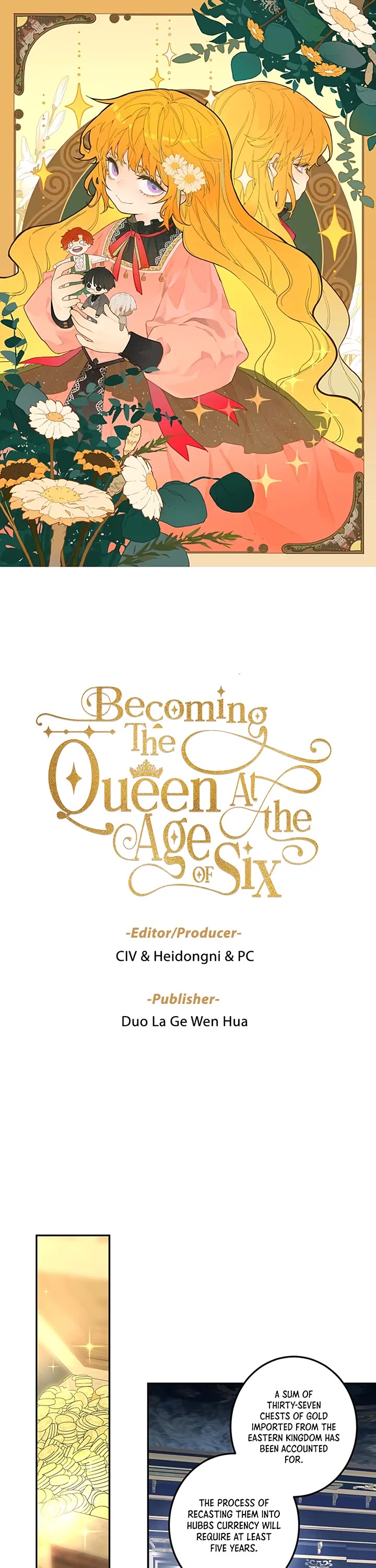 Becoming the Queen at the Age of Six Chapter 48 page 1 - Chapter 48: Lies