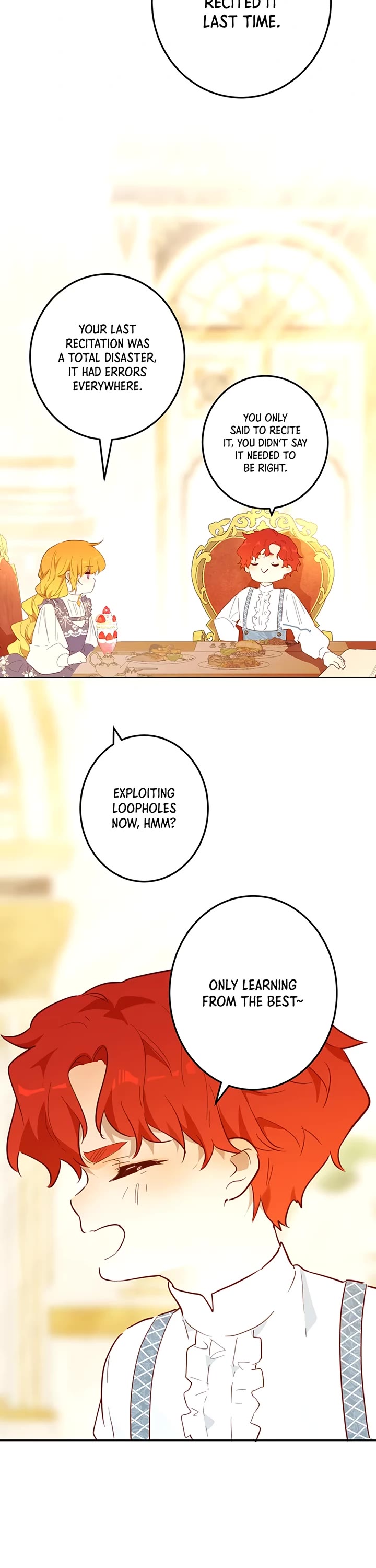 Becoming the Queen at the Age of Six Chapter 48 page 22 - Chapter 48: Lies