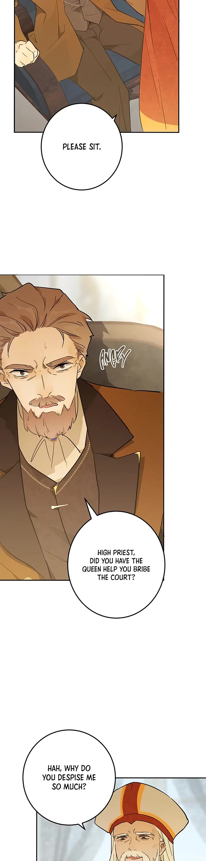 Becoming the Queen at the Age of Six Chapter 49 page 28 - Chapter 49: Evil Priest