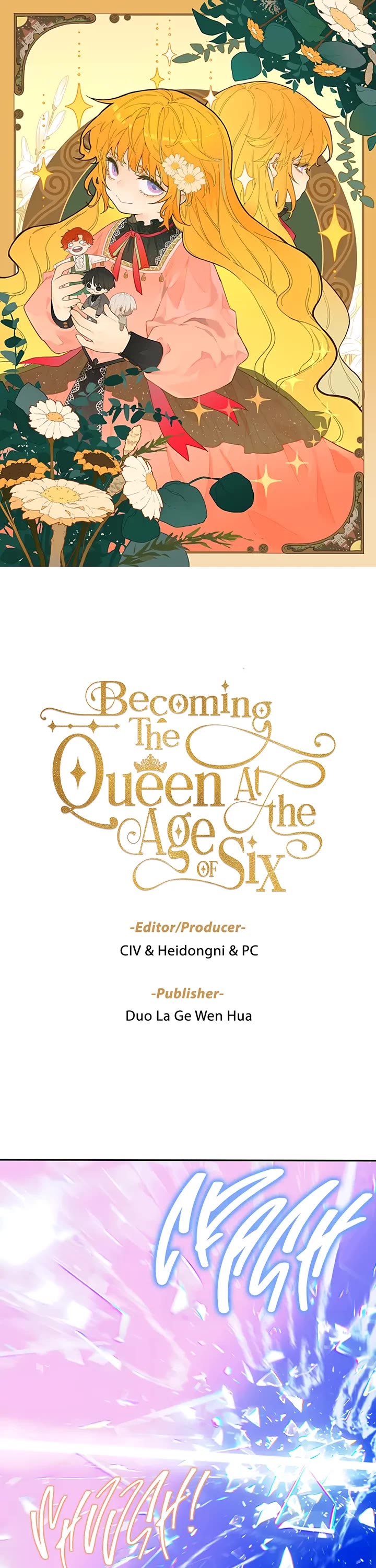 Becoming the Queen at the Age of Six Chapter 50 page 1 - Chapter 50: Terminal Illness