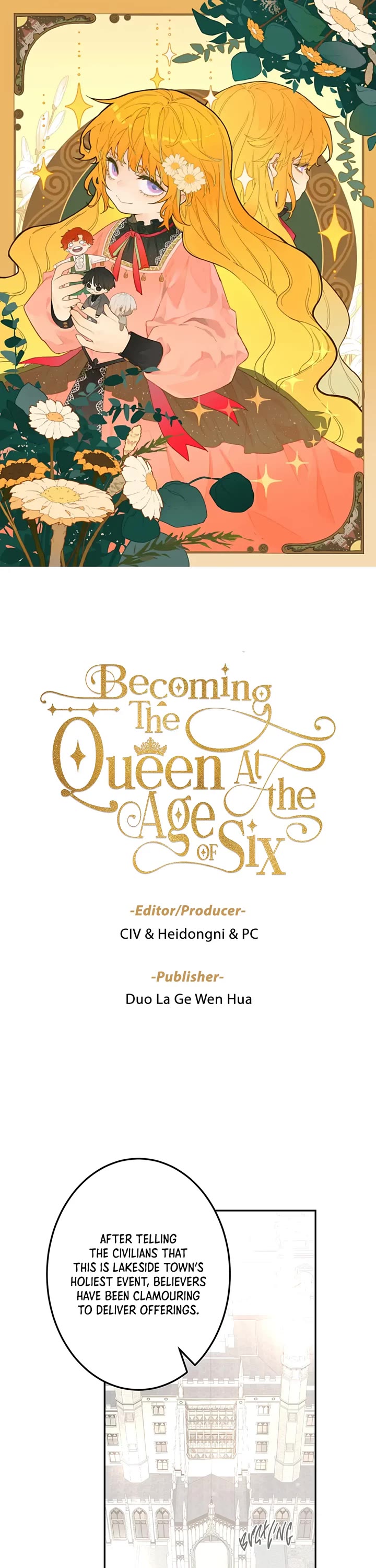 Becoming the Queen at the Age of Six Chapter 54 page 1 - Chapter 54: "Trap"