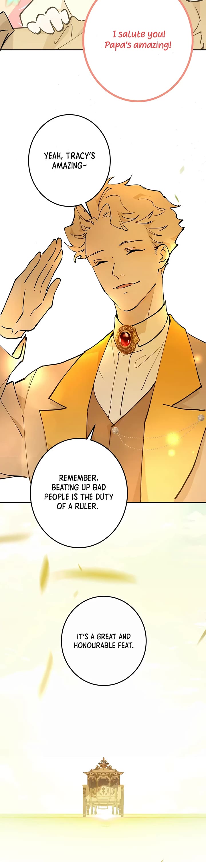 Becoming the Queen at the Age of Six Chapter 54 page 43 - Chapter 54: "Trap"