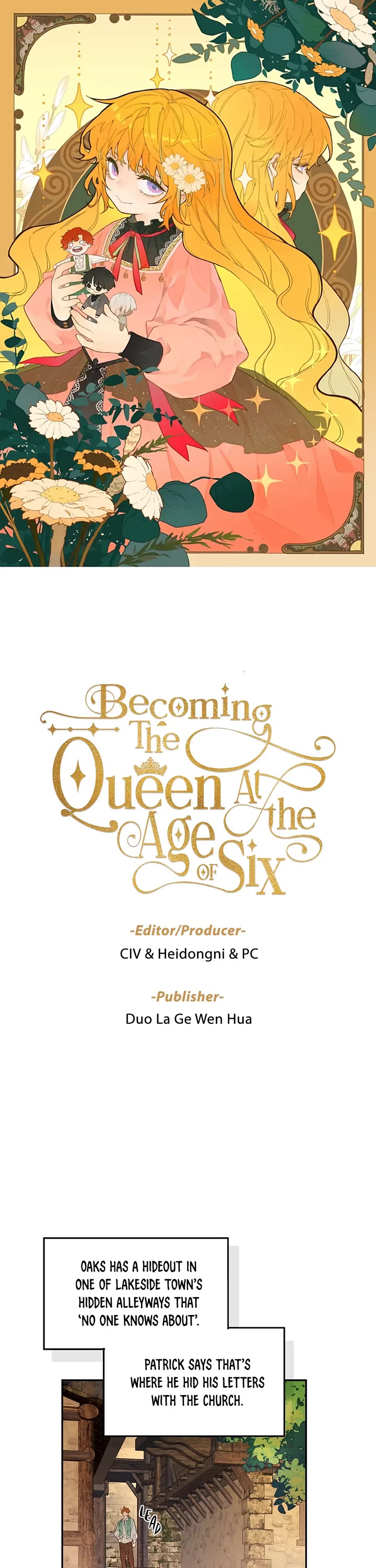 Becoming the Queen at the Age of Six Chapter 56 page 1 - Chapter 56: Risk-taking: Ambush