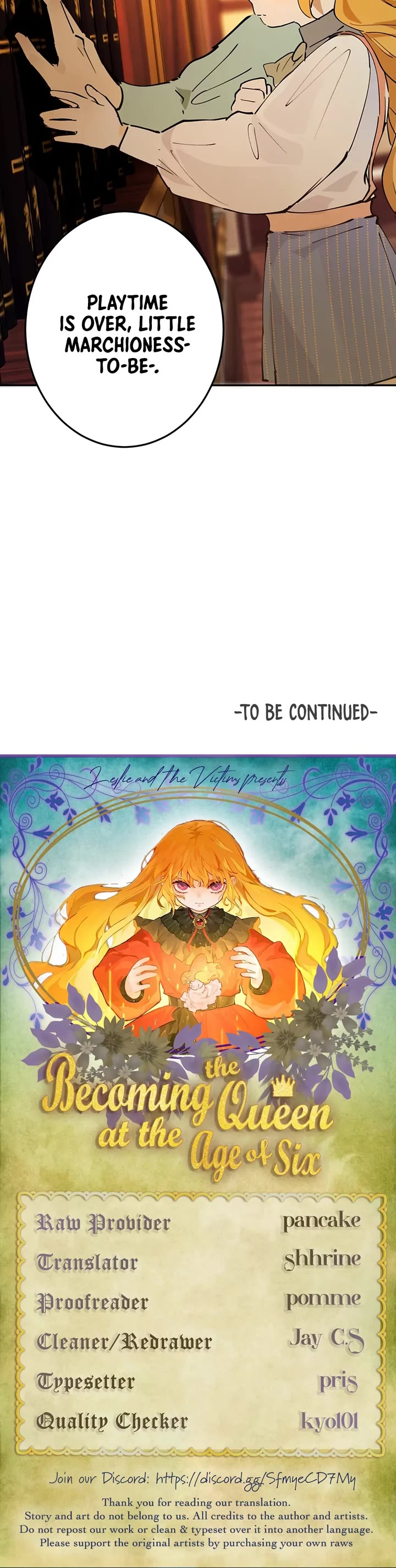 Becoming the Queen at the Age of Six Chapter 58 page 39 - Chapter 58: Risk-taking: Naughty child