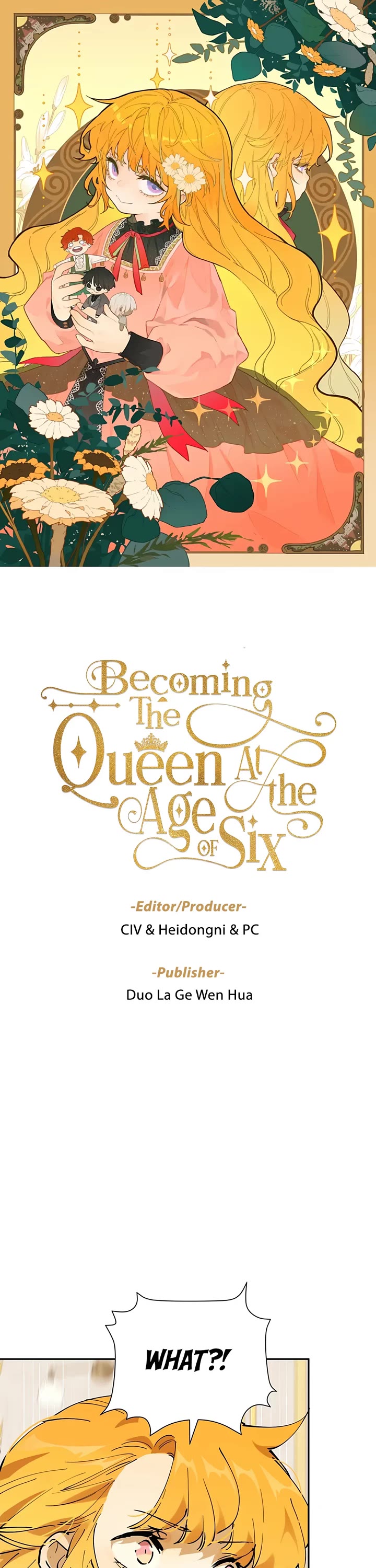 Becoming the Queen at the Age of Six Chapter 61 page 1 - Chapter 61: Suspicion