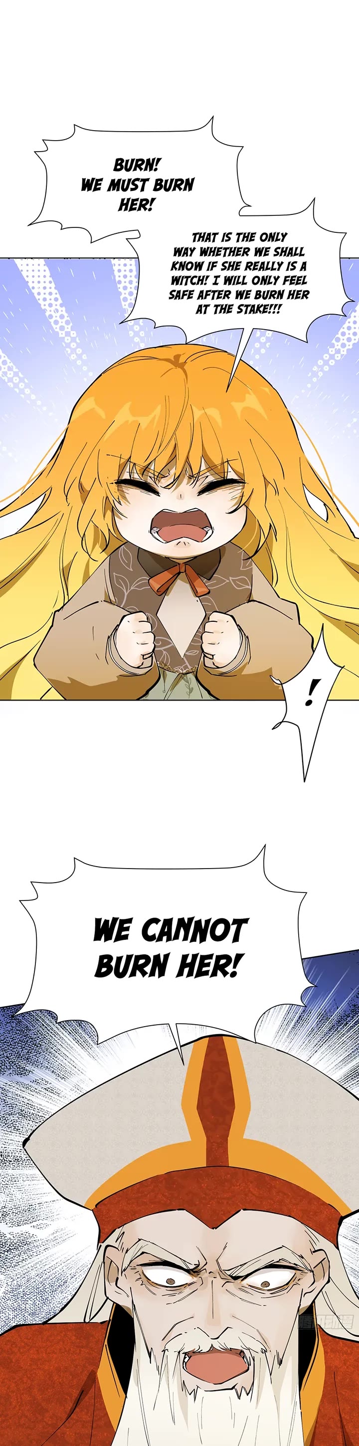 Becoming the Queen at the Age of Six Chapter 8 page 4 - Chapter 8: Witch Hunting: No Retreat