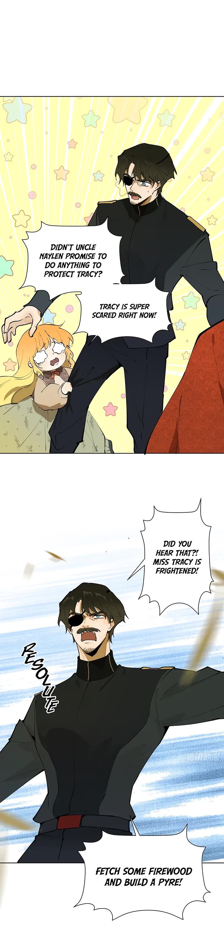 Becoming the Queen at the Age of Six Chapter 8 page 8 - Chapter 8: Witch Hunting: No Retreat