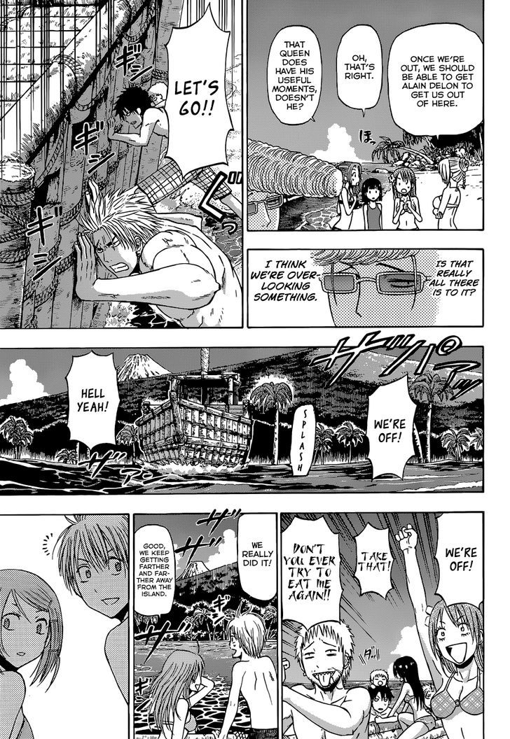 Beelzebub Bangai Hen Chapter 3 page 16 - Chapter 3 : The Diary of the Ishiyama Boys Adrift at Sea