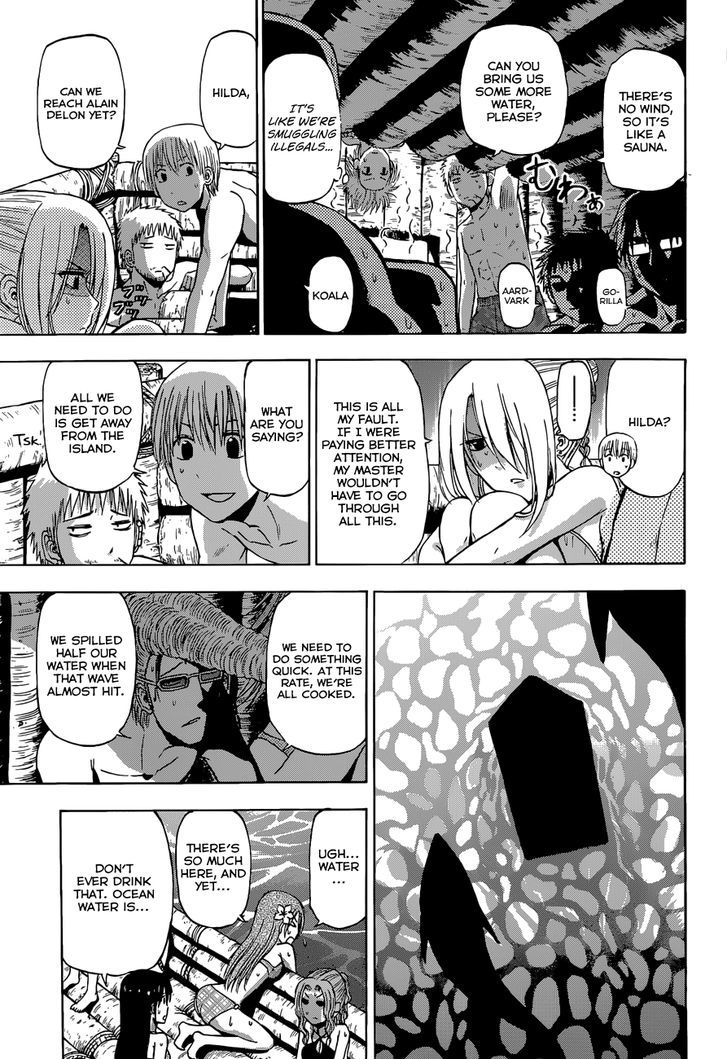 Beelzebub Bangai Hen Chapter 3 page 20 - Chapter 3 : The Diary of the Ishiyama Boys Adrift at Sea