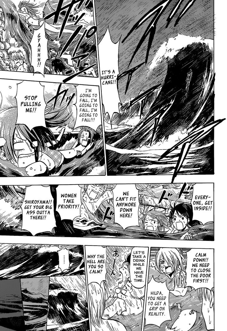 Beelzebub Bangai Hen Chapter 3 page 22 - Chapter 3 : The Diary of the Ishiyama Boys Adrift at Sea