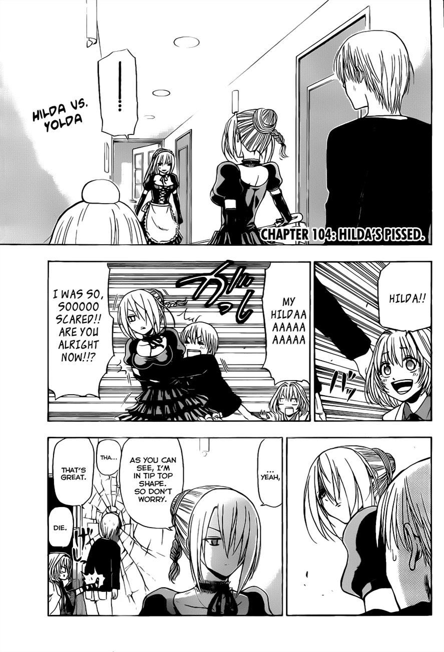 Beelzebub Chapter 104 page 4 - Chapter 104: Hilda's Pissed