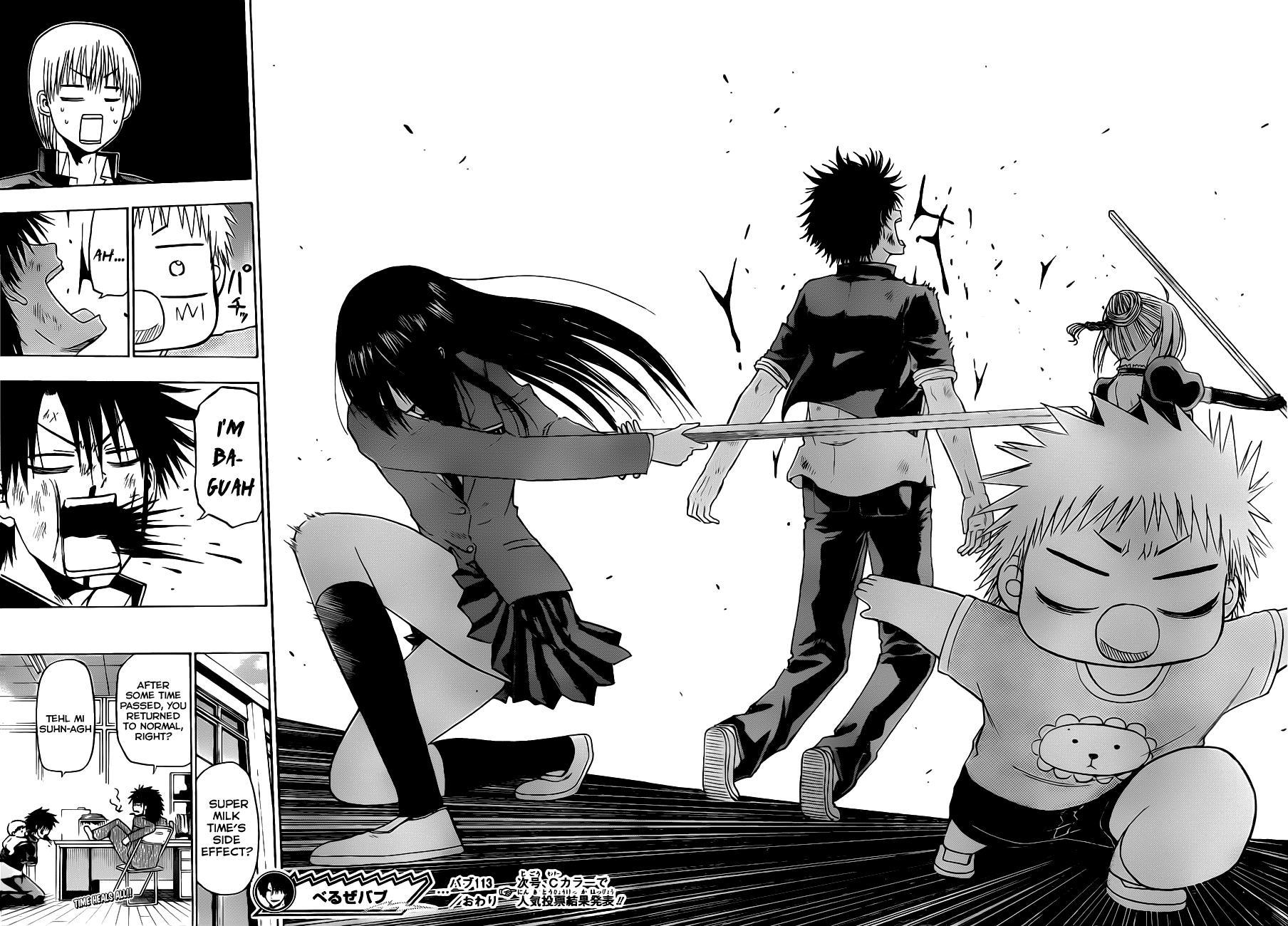 Beelzebub Chapter 113 page 19 - Chapter 113: Cat Fight