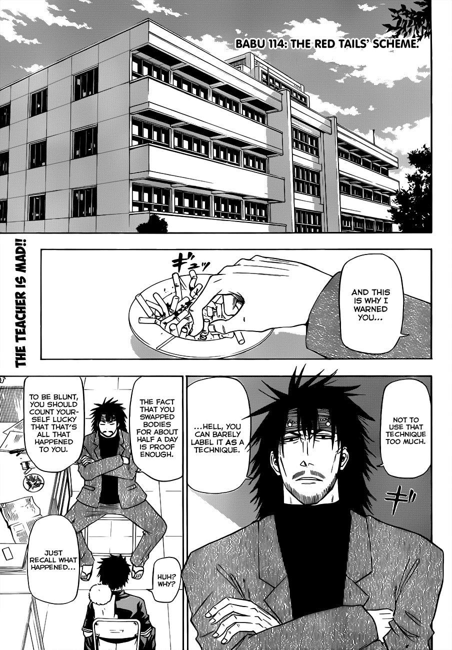 Beelzebub Chapter 114 page 4 - Chapter 114: The Red Tail's Scheme