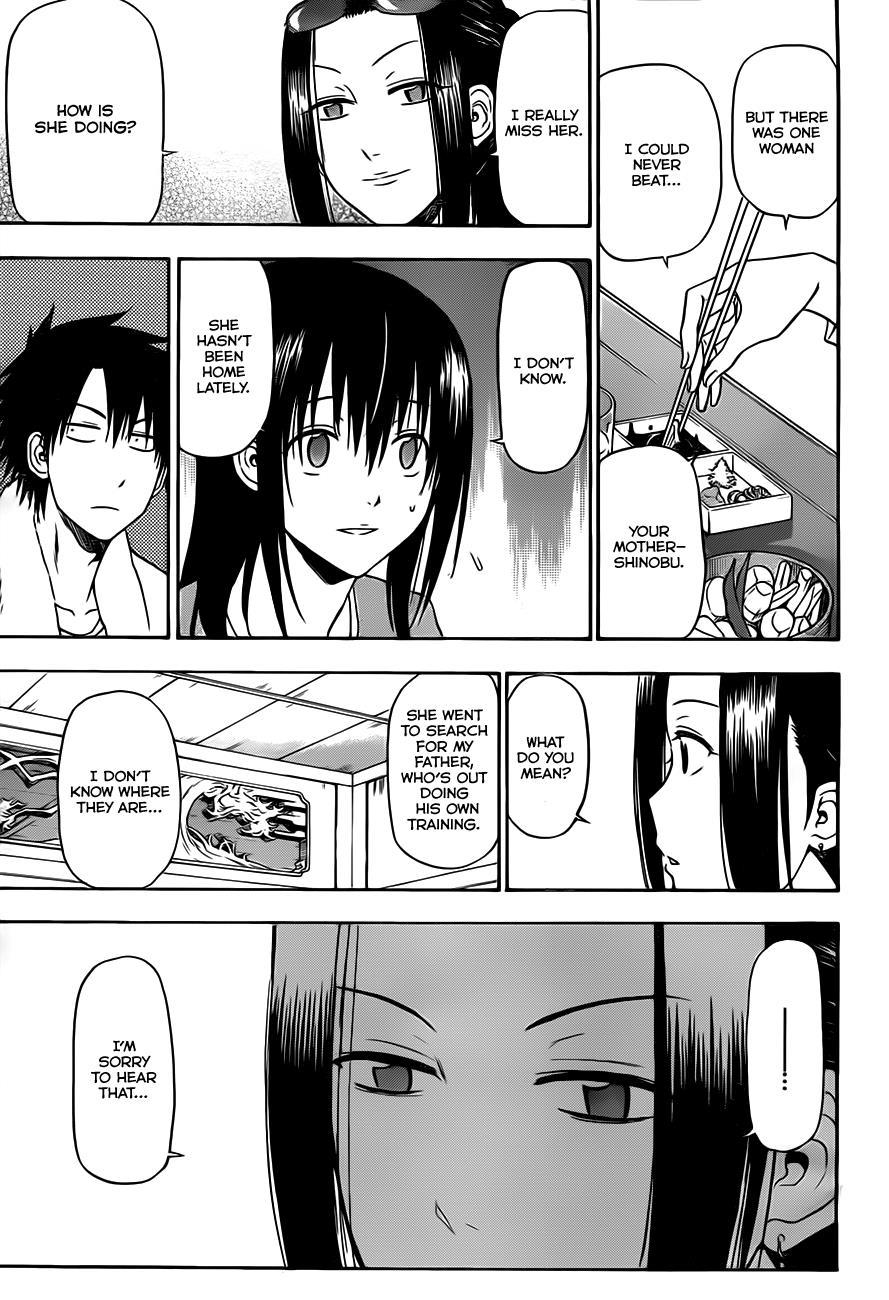Beelzebub Chapter 128 page 12 - Chapter 128: Nazuna and Zen