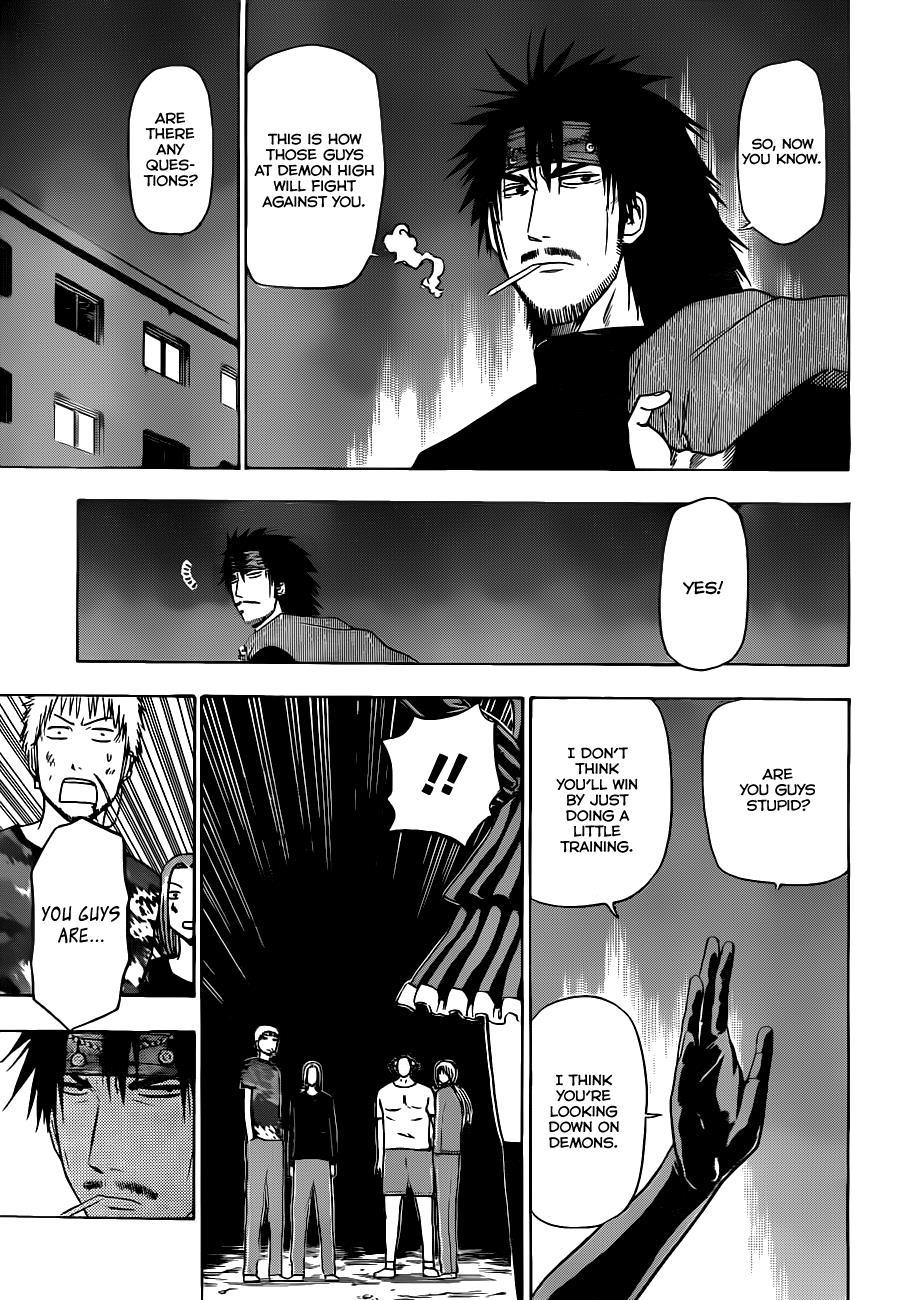 Beelzebub Chapter 128 page 18 - Chapter 128: Nazuna and Zen