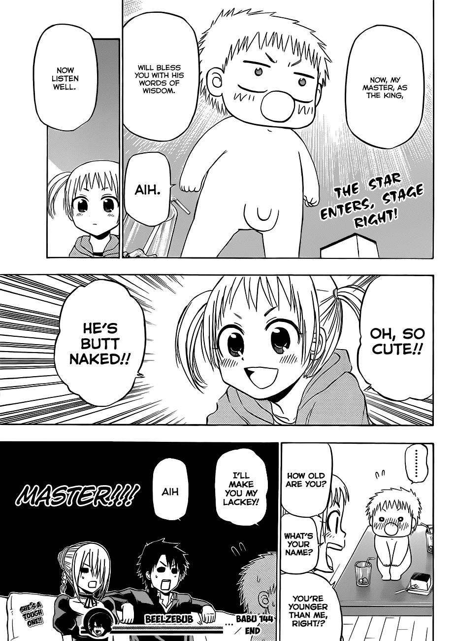 Beelzebub Chapter 144 page 18 - Chapter 144: Futaba-chan