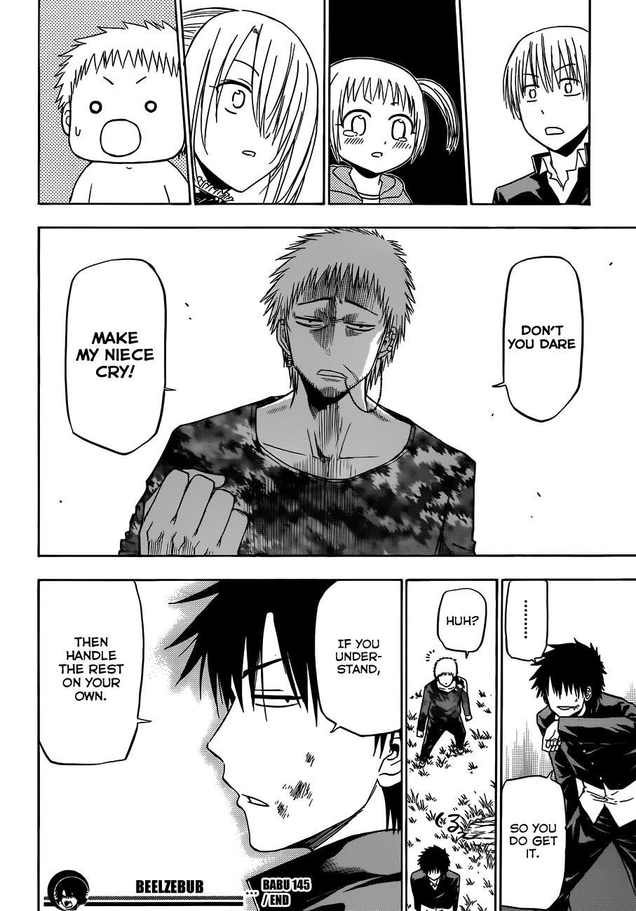Beelzebub Chapter 145 page 19 - Chapter 145: Stone Skipping