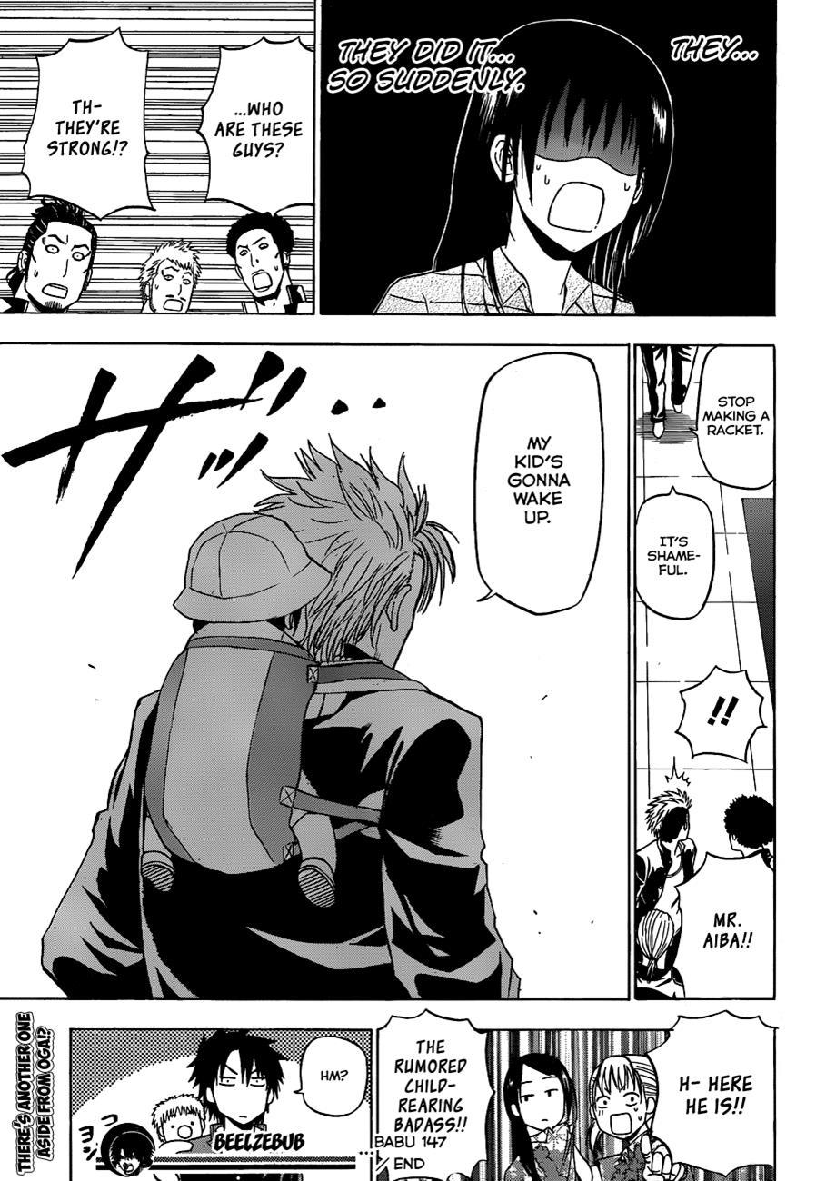 Beelzebub Chapter 147 page 21 - Chapter 147: Child Carrying Gang Leader in Field Trip
