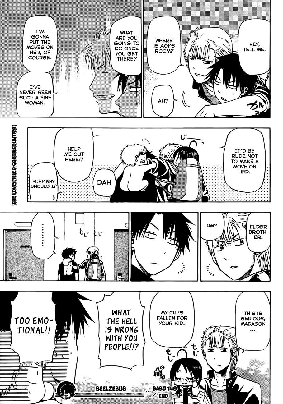 Beelzebub Chapter 148 page 20 - Chapter 148: Izō Aiba