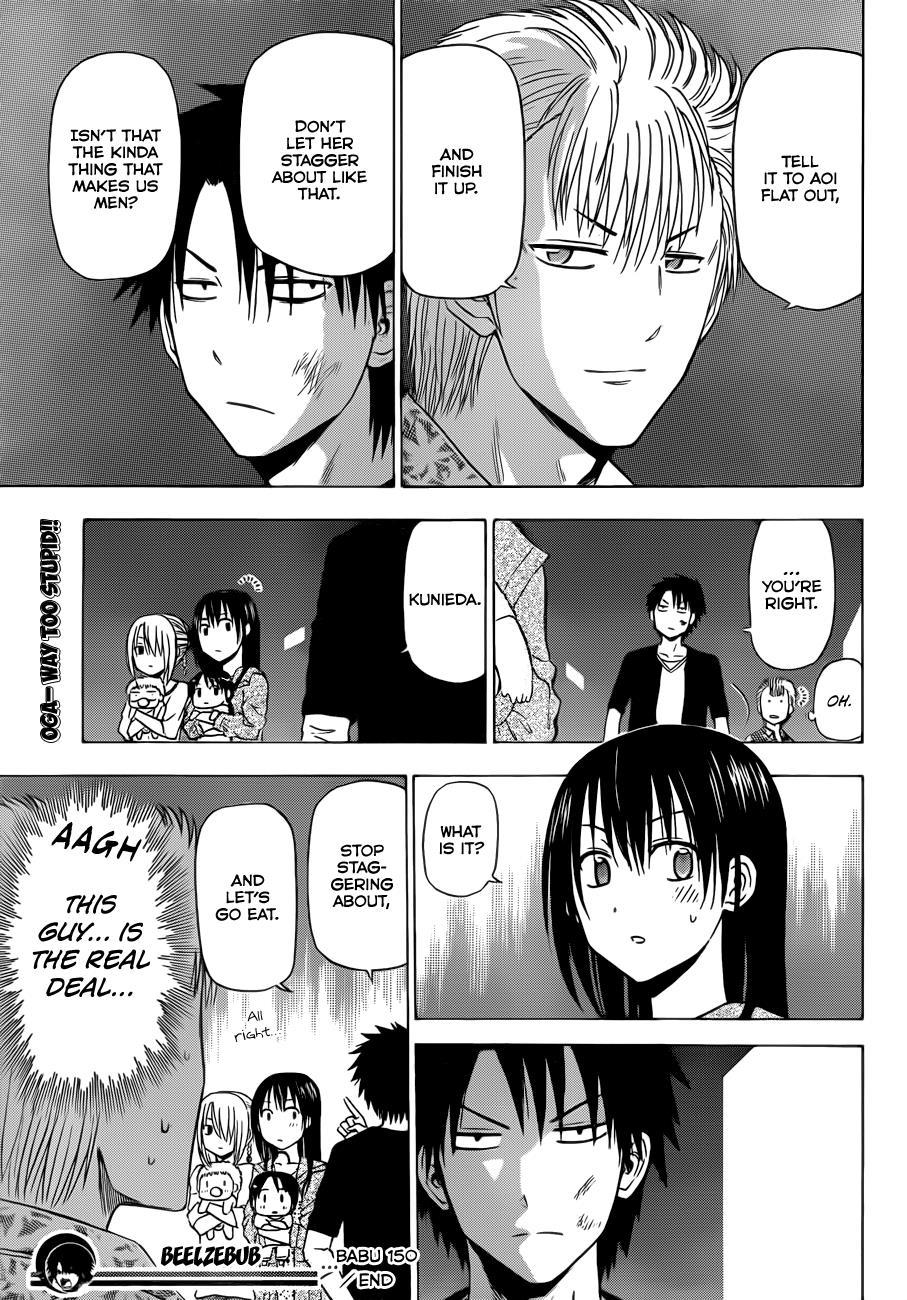 Beelzebub Chapter 150 page 20 - Chapter 150: Churai