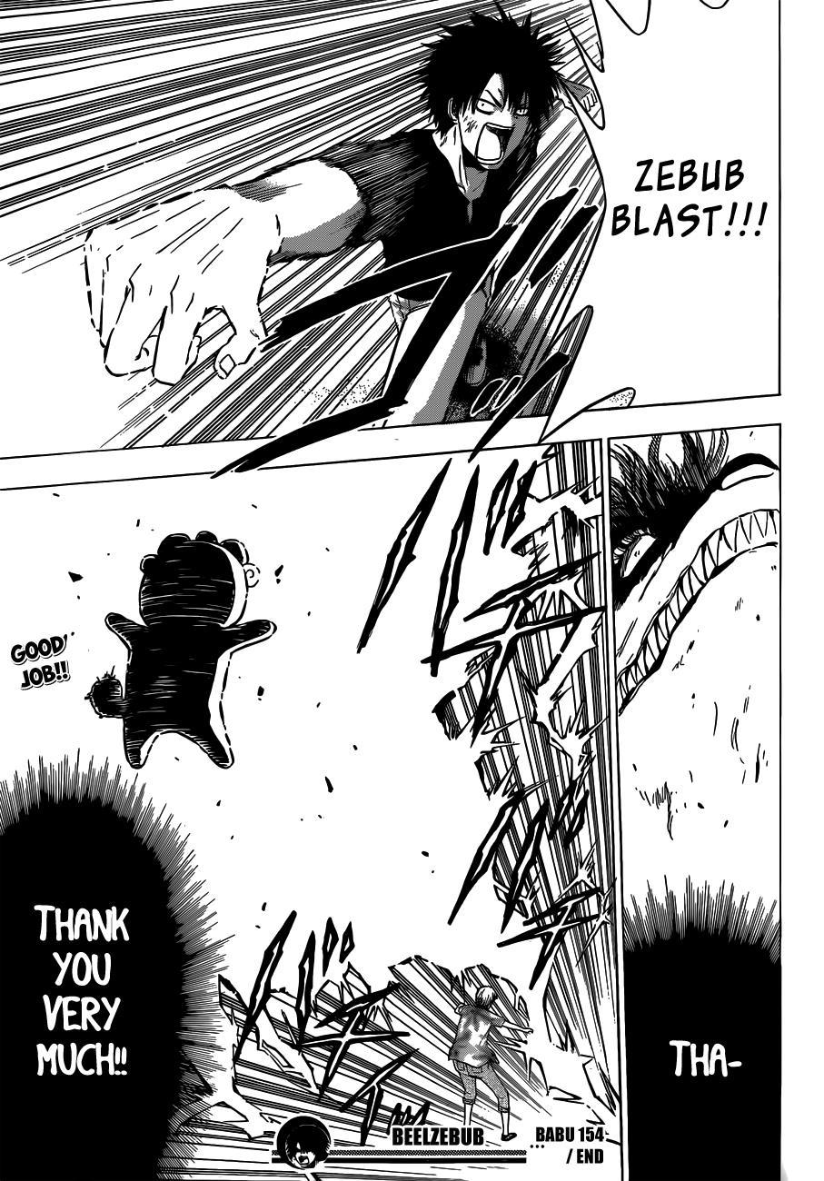 Beelzebub Chapter 154 page 20 - Chapter 154: Showdown of the Child Carrying Gang Leaders