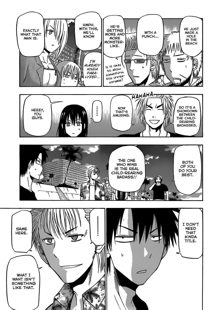 Beelzebub Chapter 154 page 4 - Chapter 154: Showdown of the Child Carrying Gang Leaders