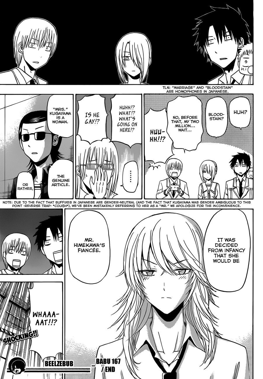 Beelzebub Chapter 167 page 20 - Chapter 167: The Man I Fell in Love With