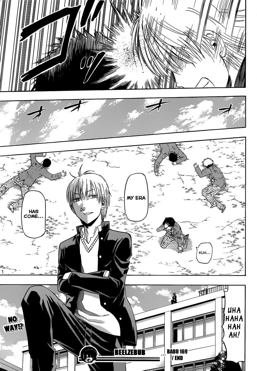 Beelzebub Chapter 169 page 20 - Chapter 169: Furuichi Panic