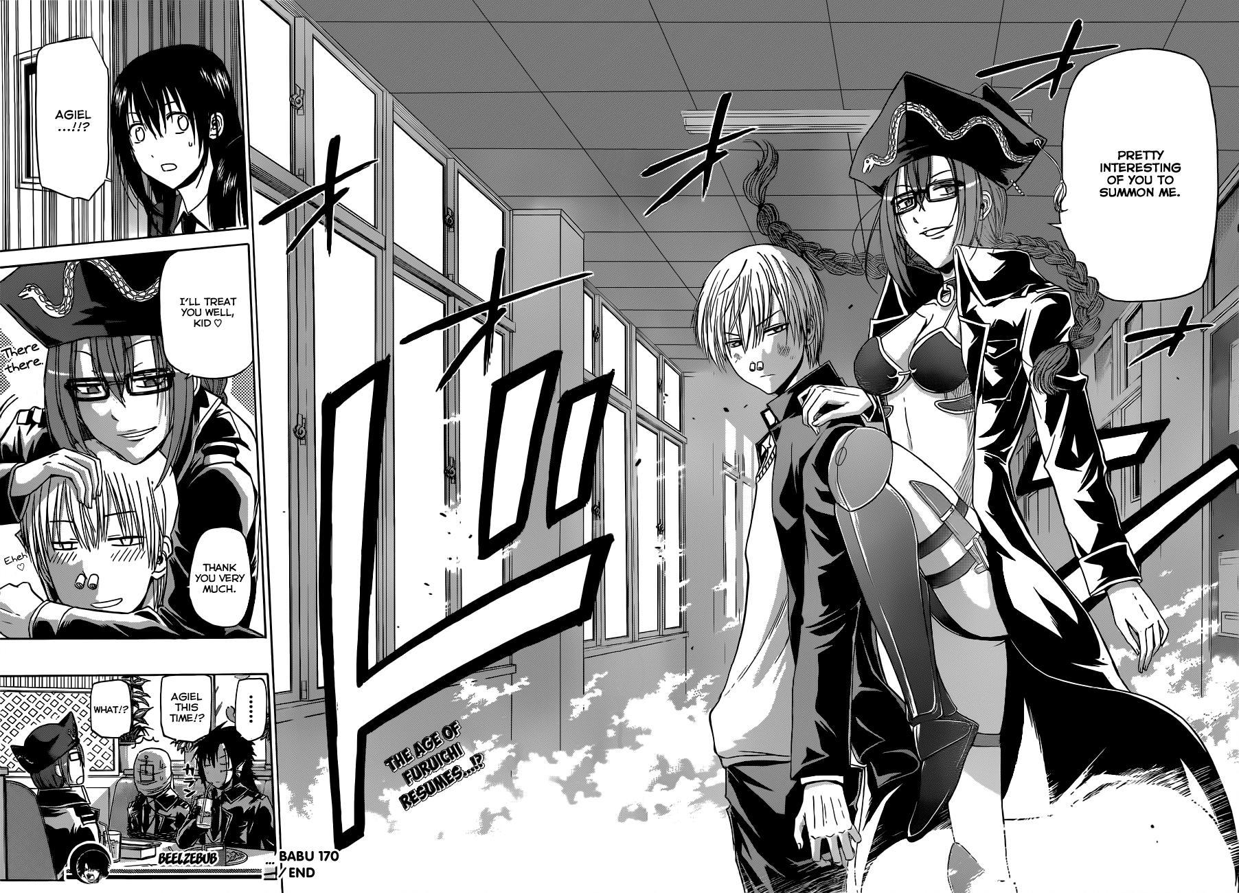 Beelzebub Chapter 170 page 19 - Chapter 170: Mobichi Grows Out!?