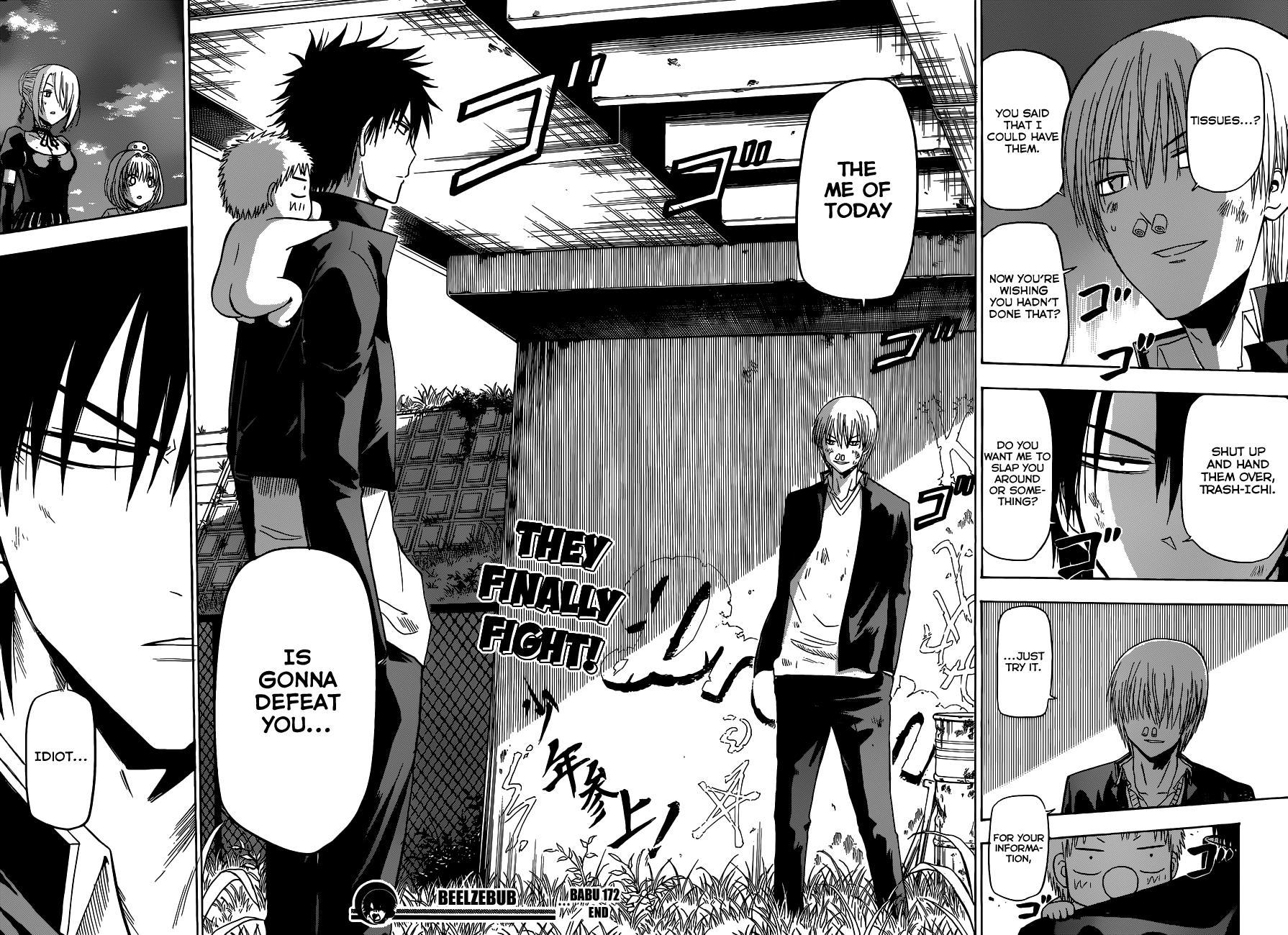 Beelzebub Chapter 172 page 18 - Chapter 172: Furuichi vs Tōjō