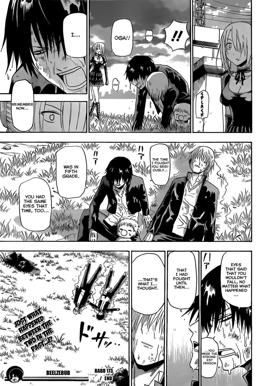 Beelzebub Chapter 173 page 20 - Chapter 173: Oga vs Furuichi