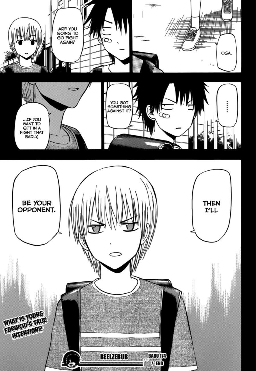 Beelzebub Chapter 174 page 20 - Chapter 174: Tatsumi-kun and Takachin