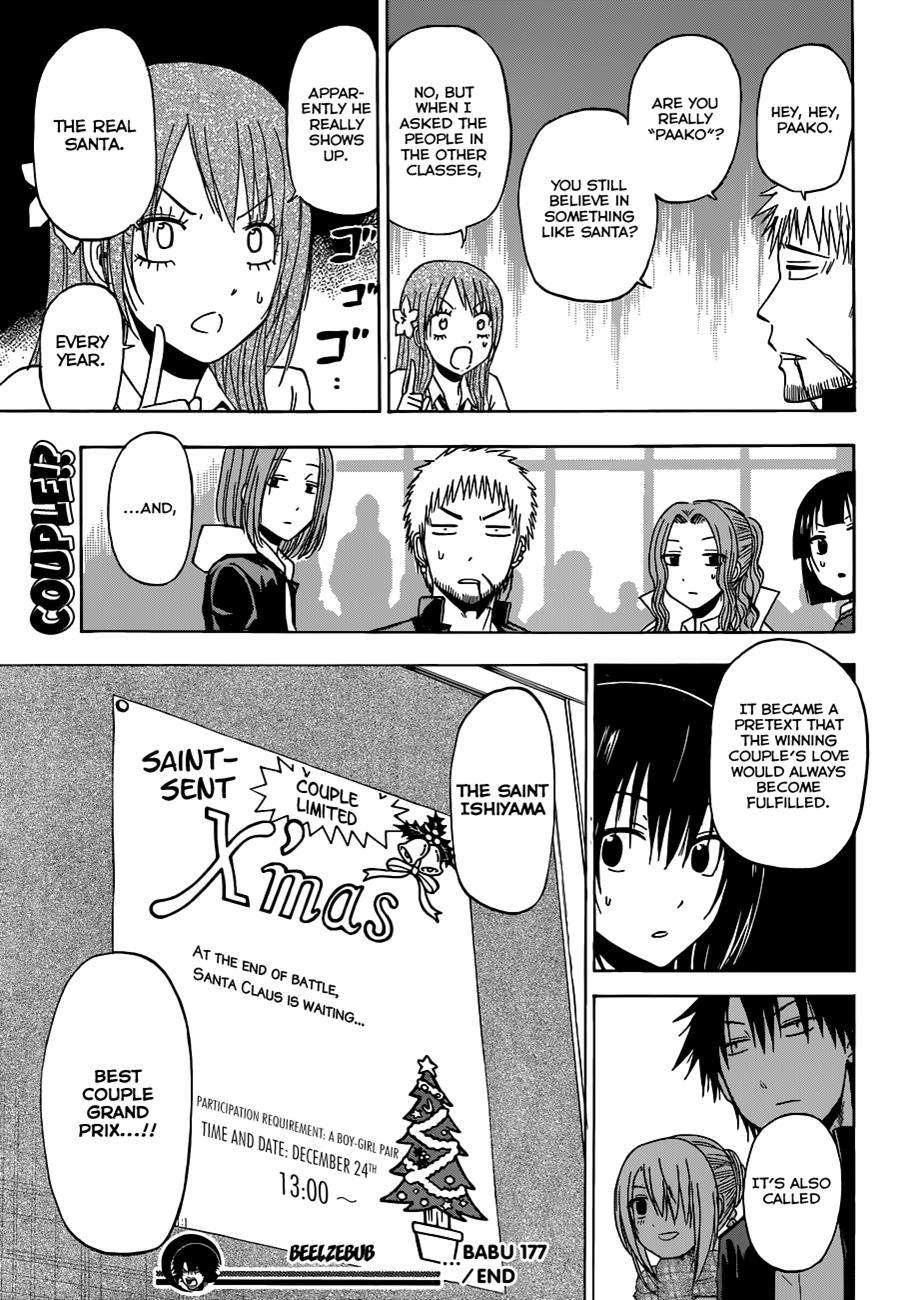 Beelzebub Chapter 177 page 20 - Chapter 177: Christmas is Coming!!