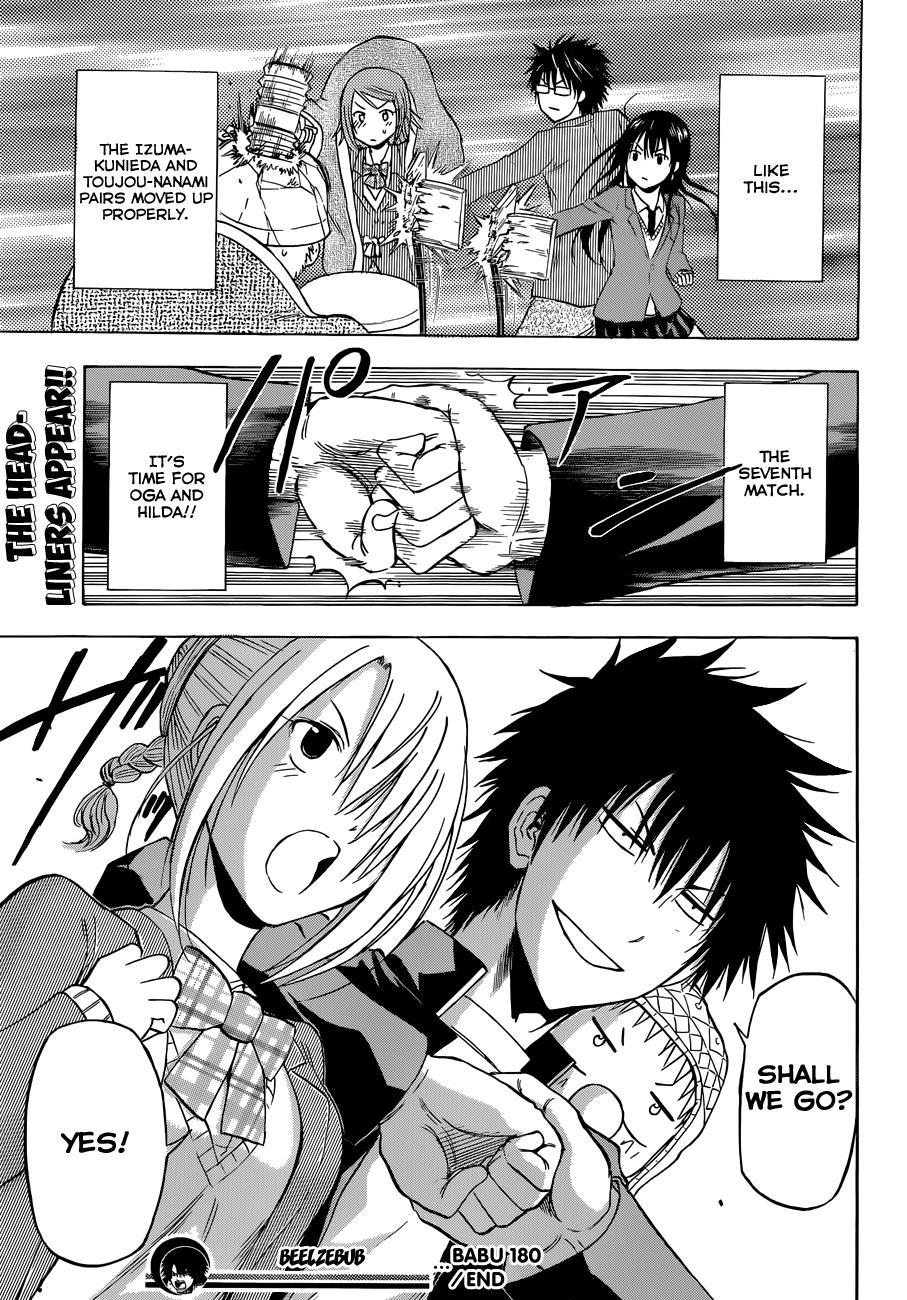 Beelzebub Chapter 180 page 20 - Chapter 180: The Tournament Starts!!